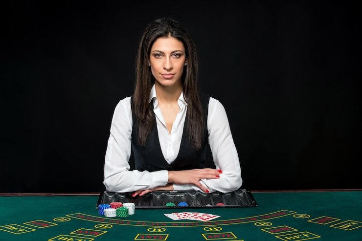 Area Live Casino dengan dealer profesional yang ramah menerima pemain
